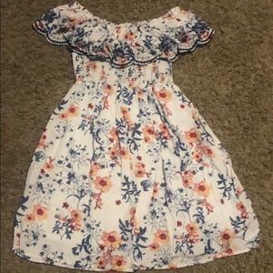 Off the shoulder dress